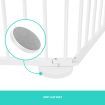 10 Panel Wooden Playpen Kids Baby Toddler Fence Play Yard-White