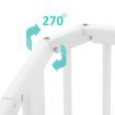 10 Panel Wooden Playpen Kids Baby Toddler Fence Play Yard-White