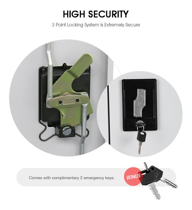 Lockable Filing Office Furniture Document Storage with