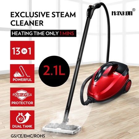 Maxkon 2 1l Steam Cleaner Mop 13 In 1, Best Steam Mop For Tile Floors And Grout Australia