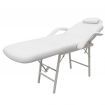 Treatment chair adjustable back- and footrest white