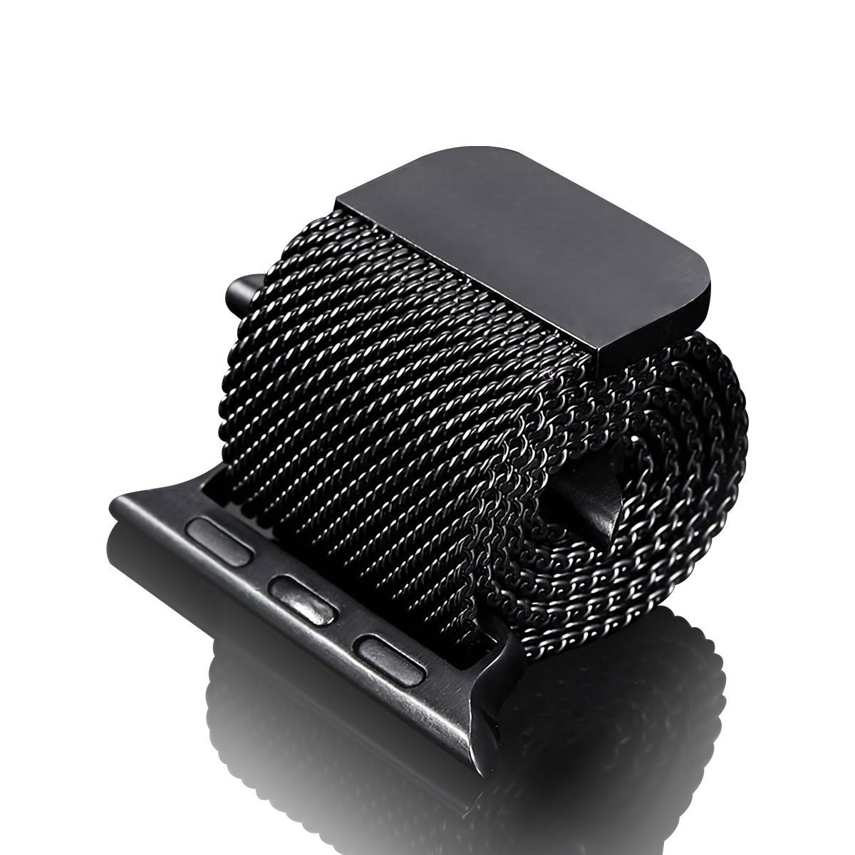 stainless steel mesh apple watch band