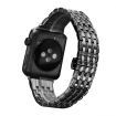 Linked Stainless Steel Apple Watch iWatch Band 38mm 40mm 42mm 44mm Compatible