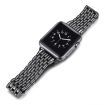 Linked Stainless Steel Apple Watch iWatch Band 38mm 40mm 42mm 44mm Compatible