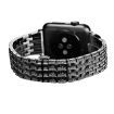 Linked Stainless Steel Apple Watch iWatch Band 38mm 40mm 42mm 44mm Compatible