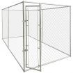 Outdoor Dog Kennel 4x2 m