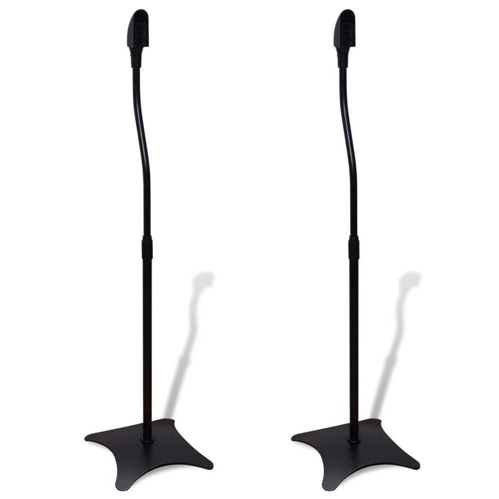 Universal Speaker Stand 2 pcs Black