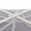 Mongolia Net Mosquito Net 2 Doors 200 x 150 x 145 cm White