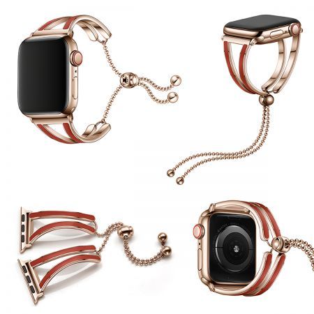 Unique Classic Cuff Apple Watch iWatch Band 38mm 40mm 42mm 44mm Compatible