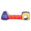3PCS Cubby-Tunnel-Teepee Playhouse Children Play Tent Toddler Crawl Tunnel