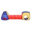 3PCS Cubby-Tunnel-Teepee Playhouse Children Play Tent Toddler Crawl Tunnel