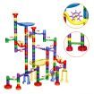 122PCS Marble Run Game Marble Race Track Light Marbles Kids Birthday Gift