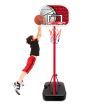 1.1m/1.6m Kids Portable Basketball Hoop Stand System w/Adjustable Height