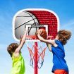 1.1m/1.6m Kids Portable Basketball Hoop Stand System w/Adjustable Height