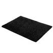 200x300cm Fluffy Shaggy Rug Large Shag Area Soft Dark Grey Carpet Home Bedroom Anti-Slip Floor Mat