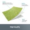 200x300cm Fluffy Shaggy Area Rug Large Green Carpet Home Bedroom Anti-Slip Floor Mat