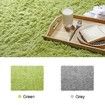 160x230cm Fluffy Shaggy Area Rug Carpet Large Green Home Bedroom Anti-Slip Floor Mat