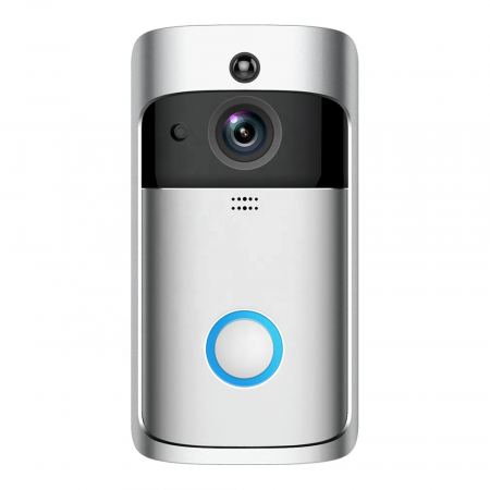 HD Wireless Security Camera Smart Doorbell with Night Vision(Batteries Not Included ,only subscribe to cloud storage version)