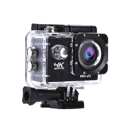 Ultra 4K 30FPS Action Camera Wifi Sporting Camera 2.0 Inch LCD 16 MP Yi Action Camera-Black