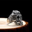 S925 sterling silver Gothic ring
