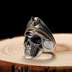 S925 sterling silver Gothic ring