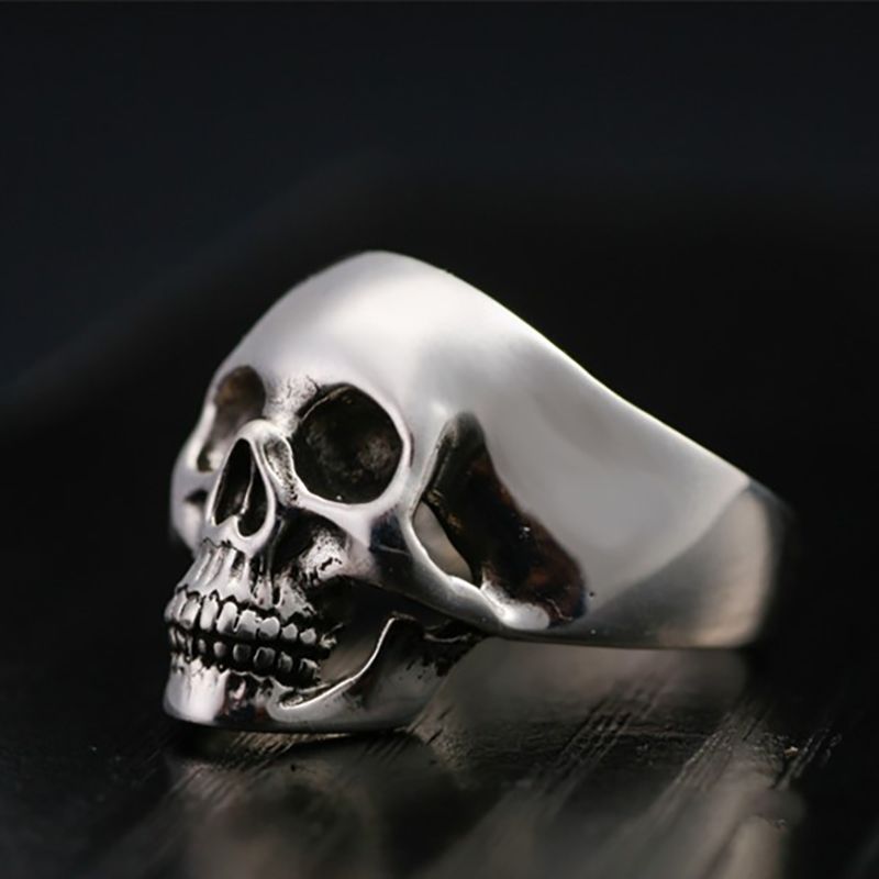 S925 sterling silver Gothic ring