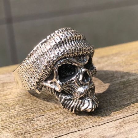 S925 sterling silver Gothic ring