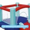 Bestway Inflatable Jumping Bounce House Gym with Slide and Blower