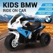 BMW S1000RR Motorcycle Kids Ride On Motorbike with 3 Non-slip Wheels Headlights