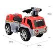 New 6V 4.5Ah Kids Ride on Electric Car Fire Fighting Truck w/ Bubble Gun 