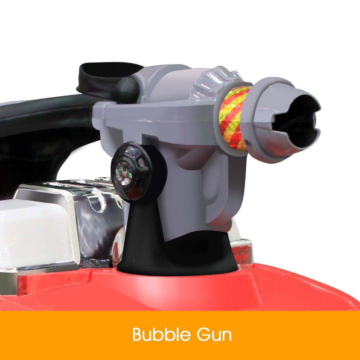 New 6V 4.5Ah Kids Ride on Electric Car Fire Fighting Truck w/ Bubble