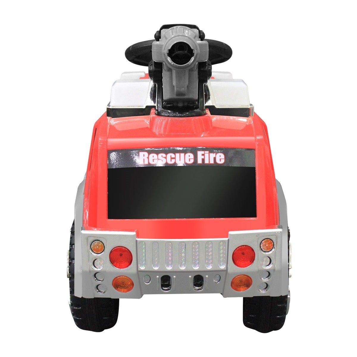 New 6V 4.5Ah Kids Ride on Electric Car Fire Fighting Truck w/ Bubble