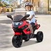 20W Pedal Activated Three Wheel Motorbike Ride on Toy for Kids 