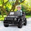 Black Mercedes Ride on Car for Kids w/ Remote Control Music Lights