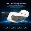 HOMASA 4D Electric Massage Recliner Chair Zero Gravity Massager Off White