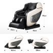 HOMASA 4D Electric Massage Recliner Chair Zero Gravity Massager Off White