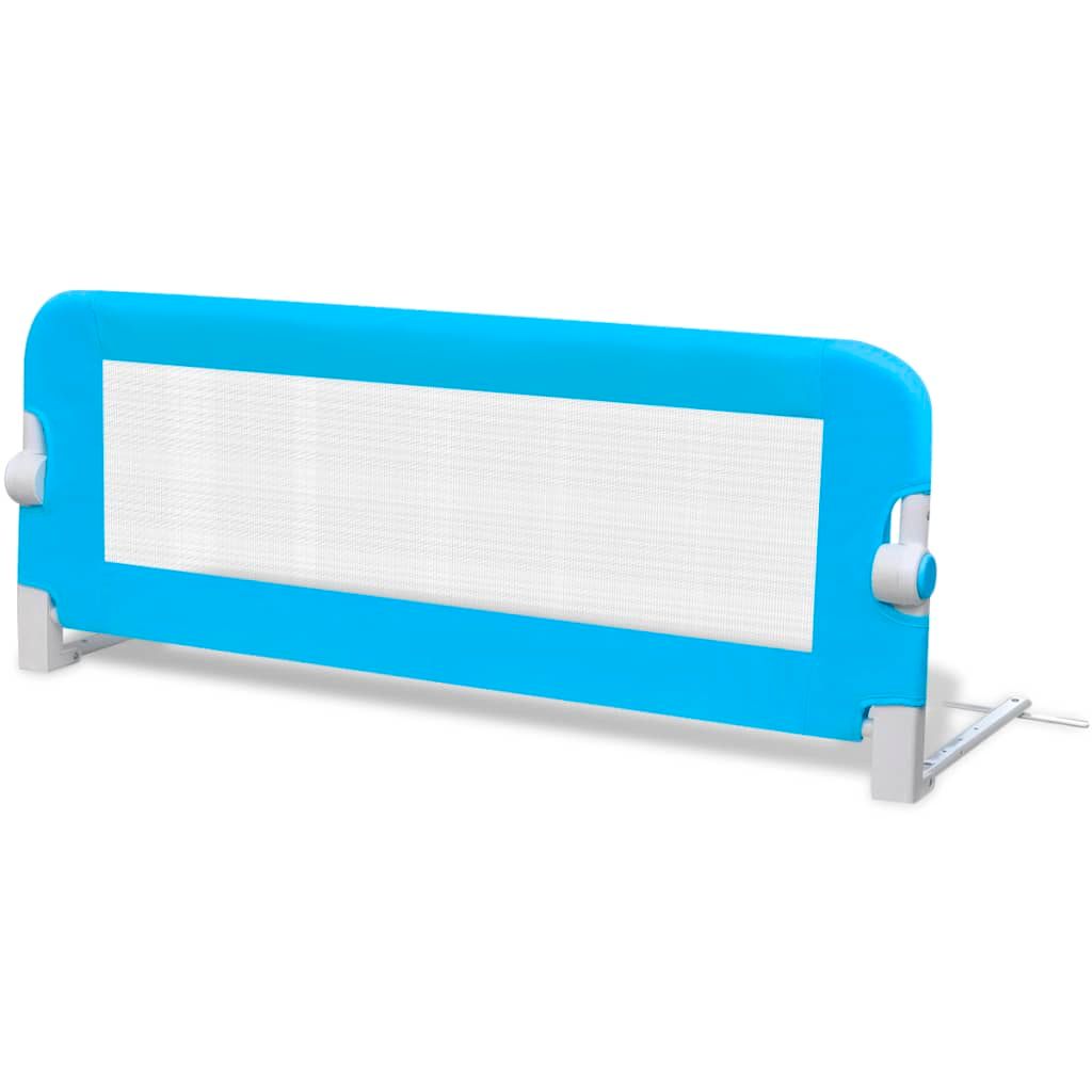 Toddler Safety Bed Rail 102 x 42 cm Blue