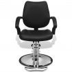 Professional Barber Chair Artificial Leather Black