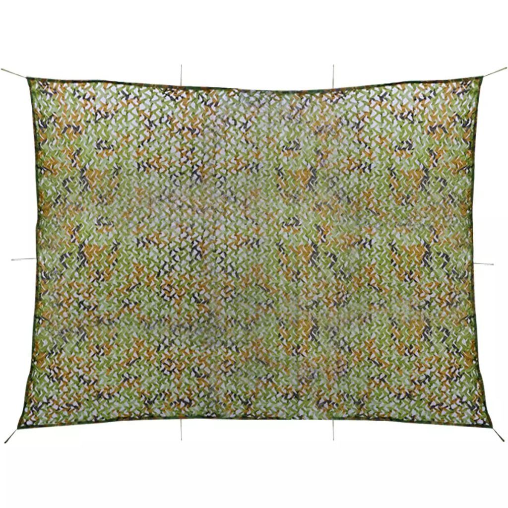 Camouflage Net with Storage Bag 3x4 m