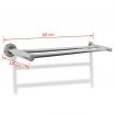 Stainless Steel Towel Rack 2 Tubes