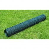 Hexagonal Wire Netting 1 m x 25 m PVC-coated Thickness 1.1 mm