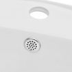 Luxury Ceramic Basin Oval with Overflow and Faucet Hole