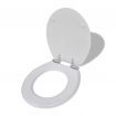 Toilet Seats with Soft Close Lids MDF White