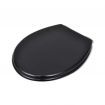 Toilet Seats with Soft Close Lids MDF Black