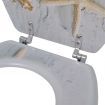 Toilet Seats with Hard Close Lids MDF Starfish
