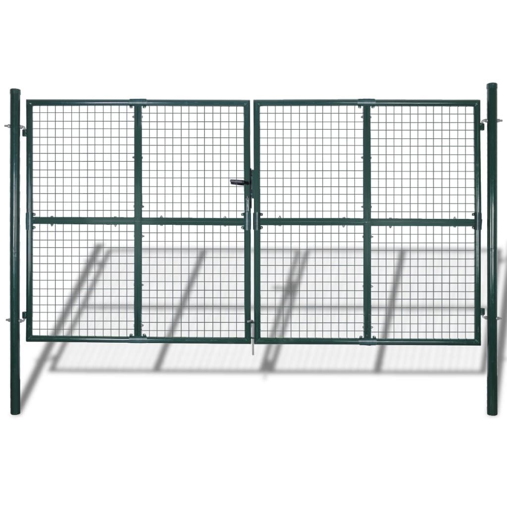 Garden Mesh Gate Fence Door Wall Grille 289 x 200 cm / 306 x 250 cm