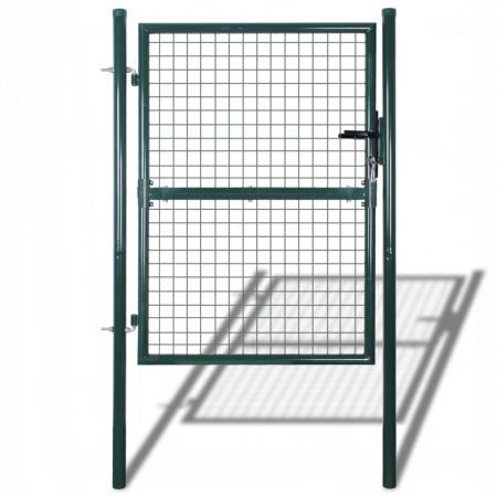 Garden Mesh Gate Fence Door Wall Grille 85.5 x 150 cm / 100 x 200 cm