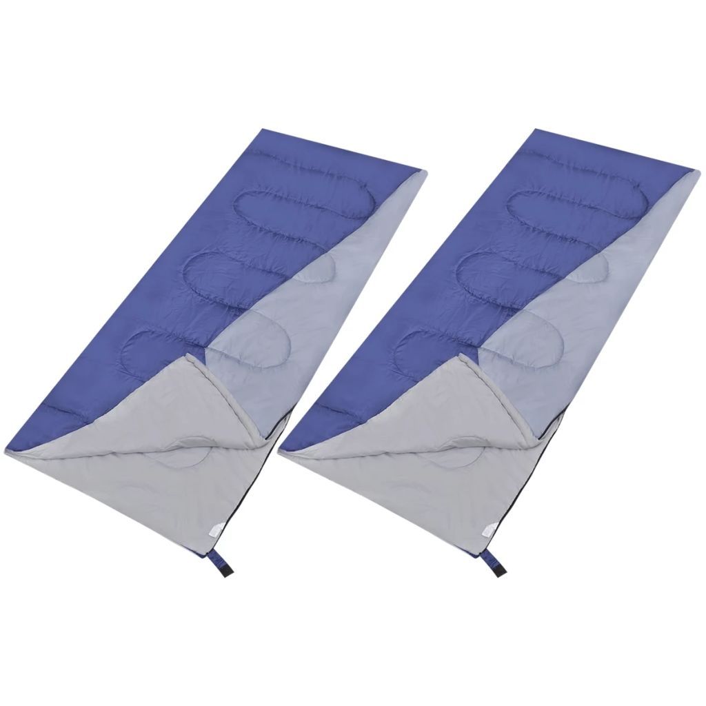 Set of 2 Rectangular Lightweight Sleeping Bags