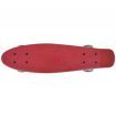 Red Retro Skateboard with LED Wheels