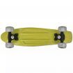 Yellow Retro Skateboard with LED Wheels